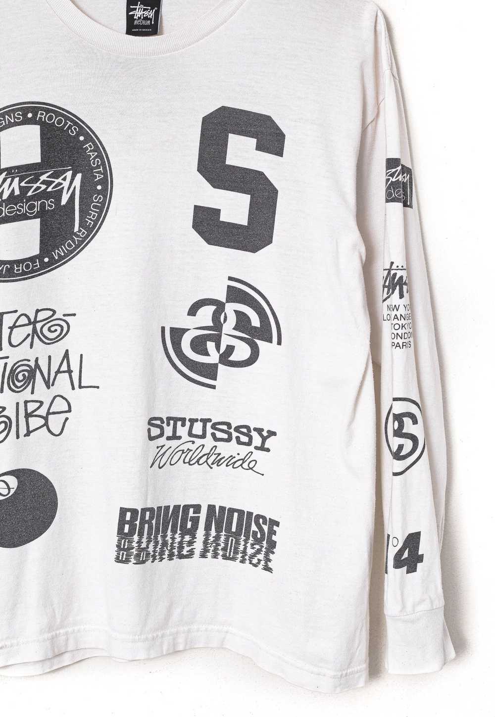 Stussy × Vintage Vintage STUSSY Long Sleeve T Shi… - image 6