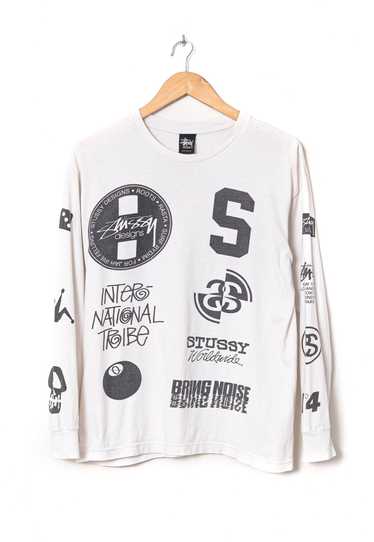 Stussy × Vintage Vintage STUSSY Long Sleeve T Shir