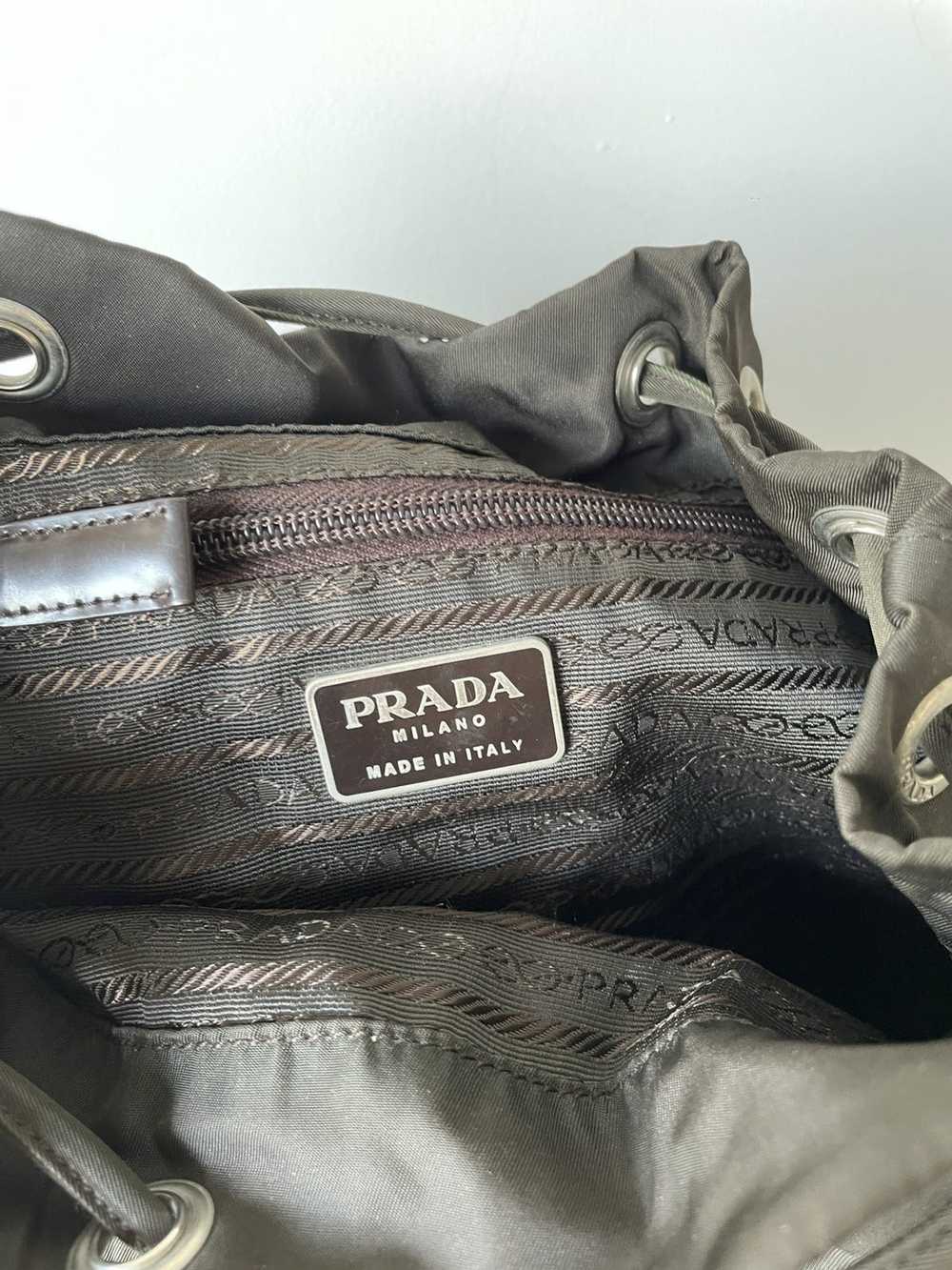 Prada Prada Vela Ebano Mini Backpack - image 4
