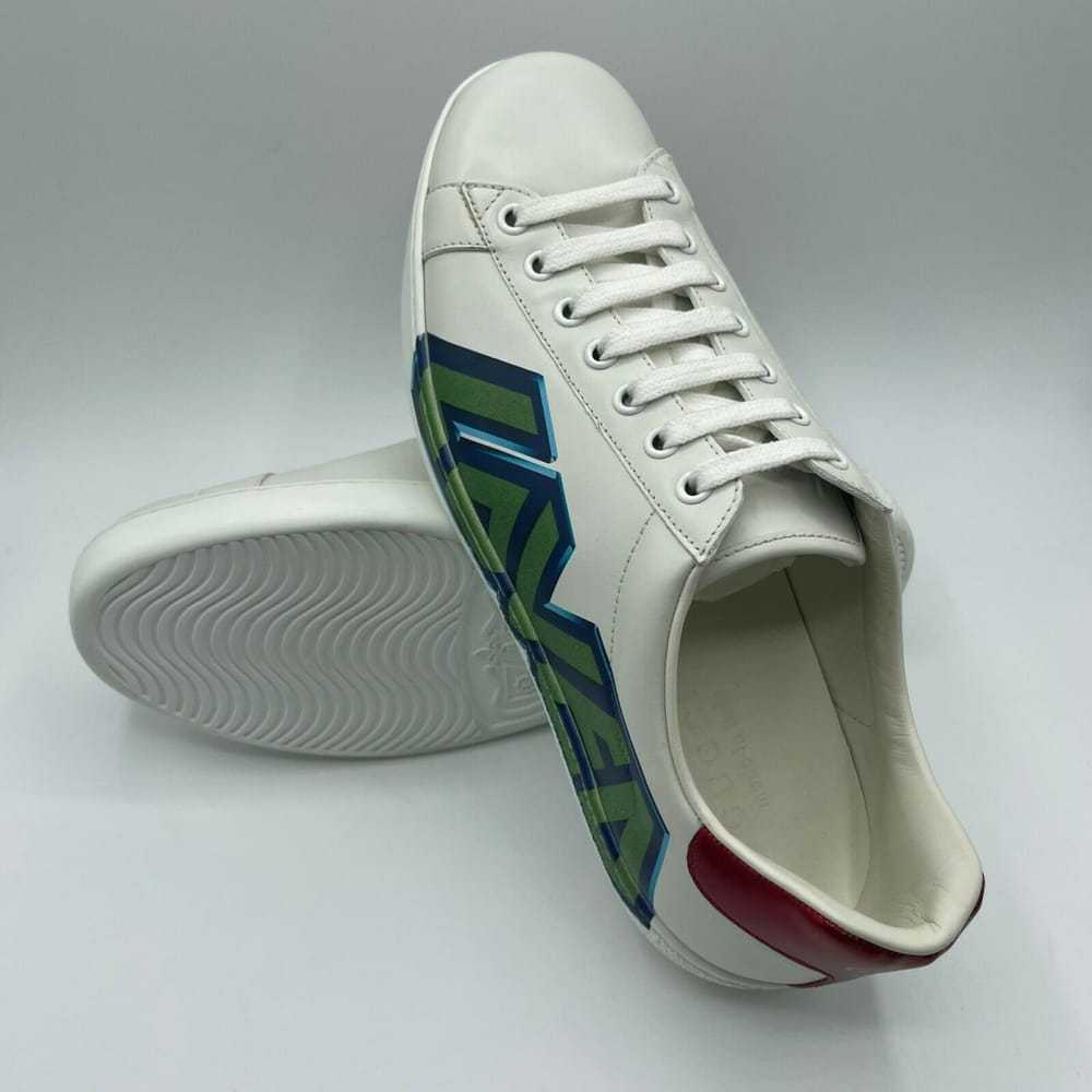 Gucci Ace leather low trainers - image 6