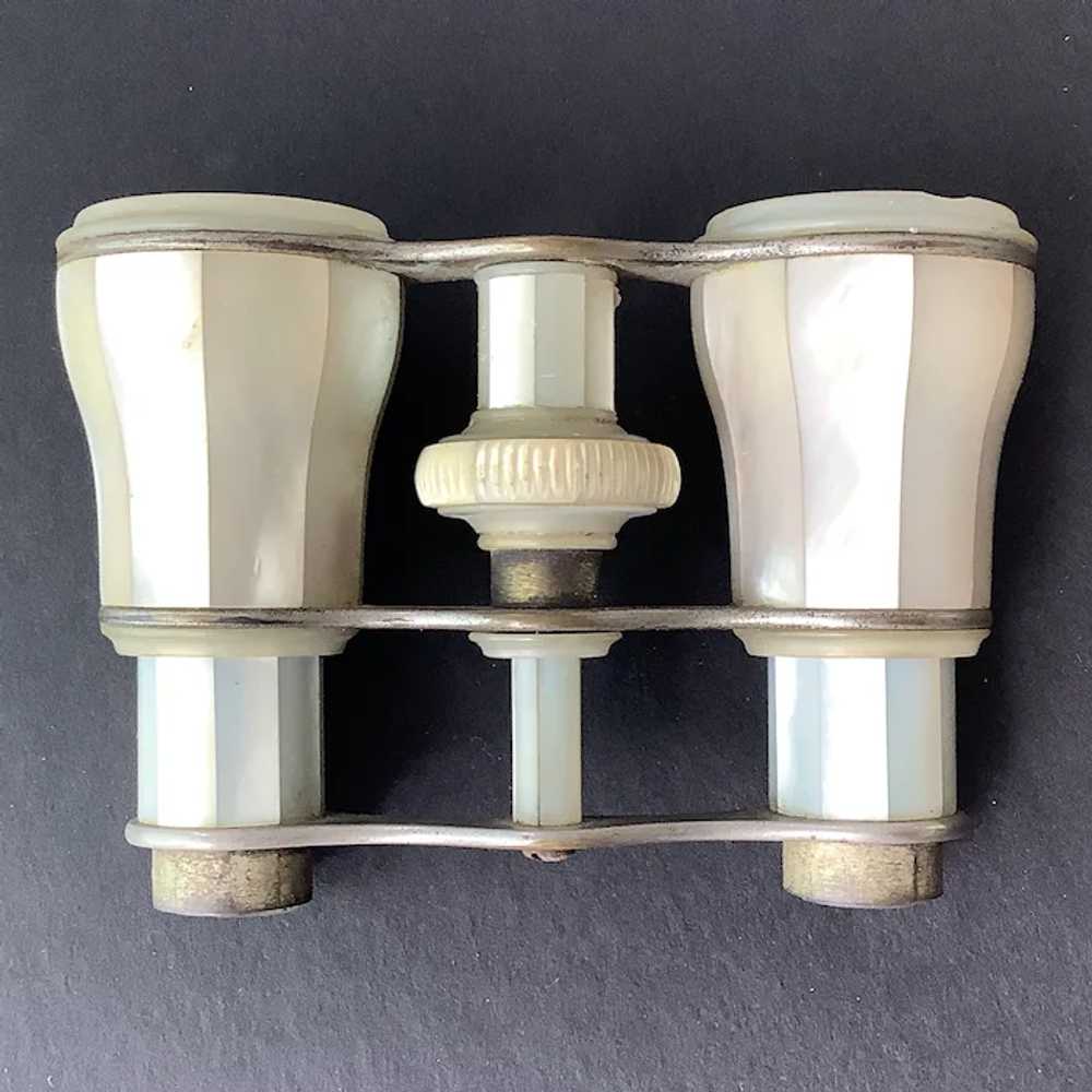 Vintage Opera Glasses, Mother of Pearl - image 3