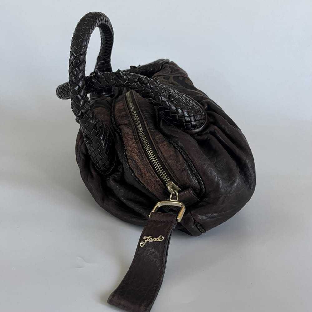 Fendi Croissant Vintage leather handbag - image 2