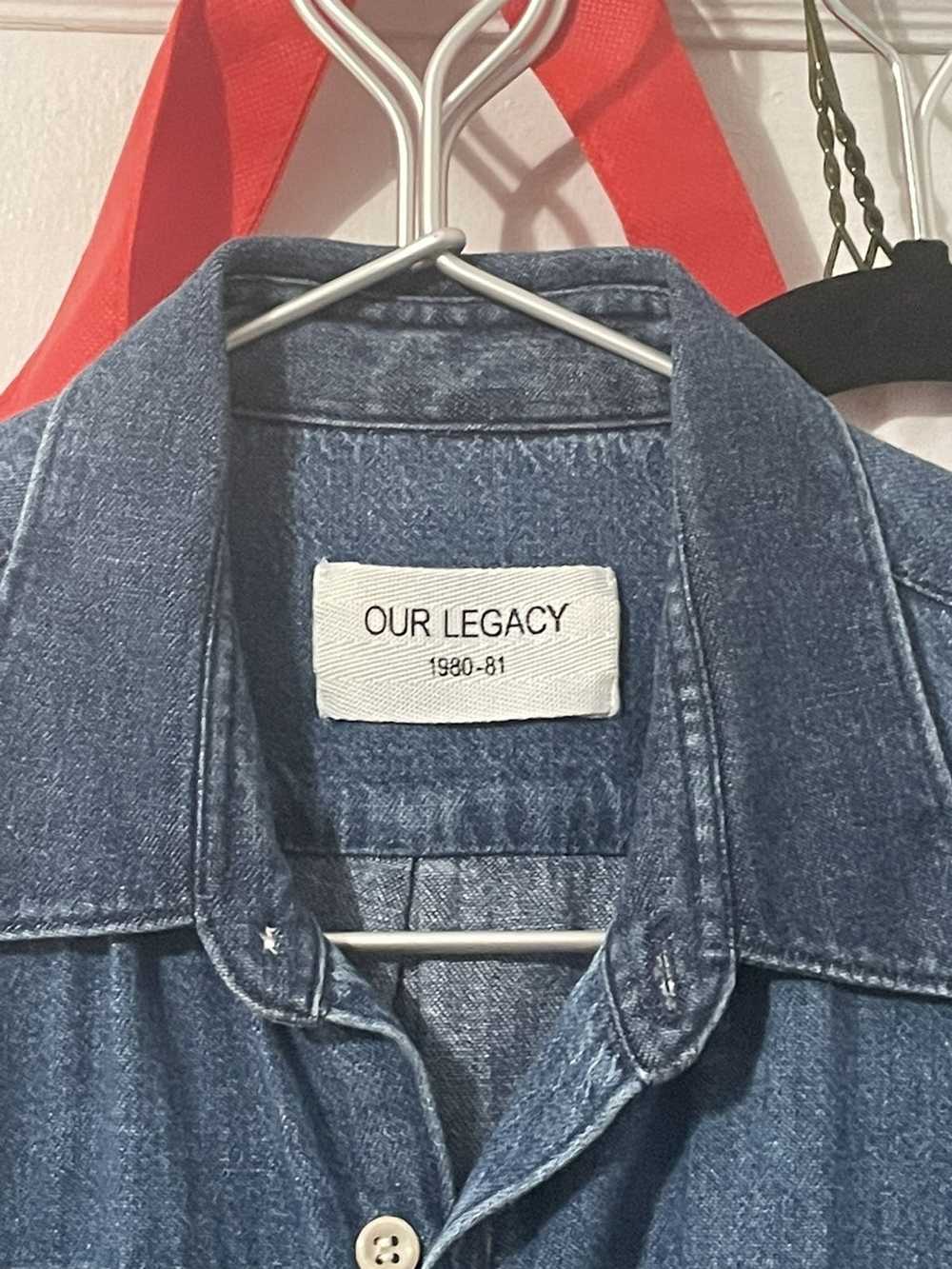 Our Legacy Denim button up - image 2
