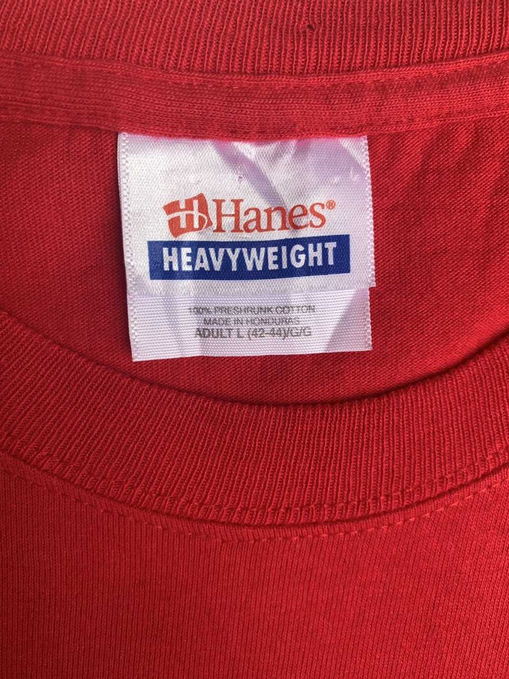 Hanes × Rare × Vintage 2000s Hanes Heavyweight T … - image 4