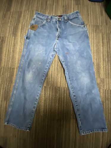 Wrangler Men's Riggs Workwear Antique Indigo Carpenter Jeans - 32x30
