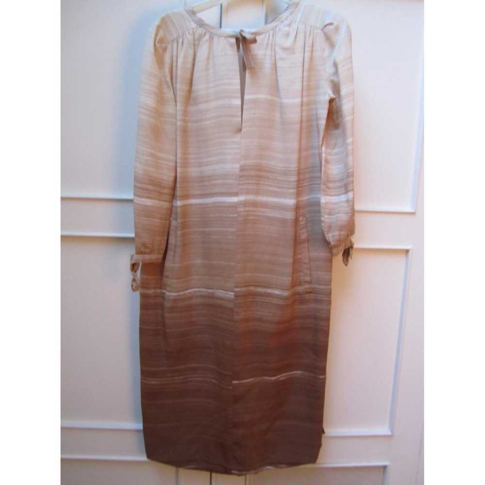 Courrèges Silk mid-length dress - image 2