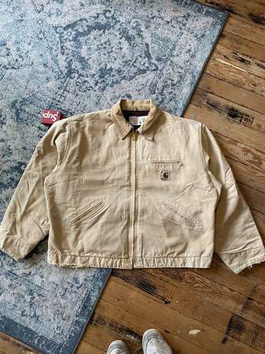 Vintage tan carhartt detroit - Gem