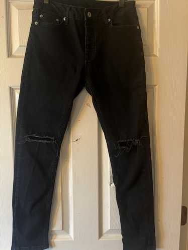 Topman Topman Black Skinny Jeans