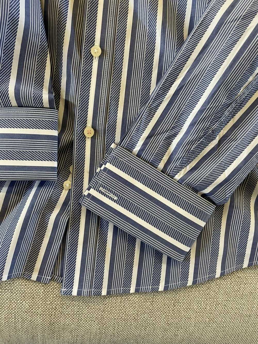 Thomas Pink Bold Stripe French Cuff Shirt - image 2