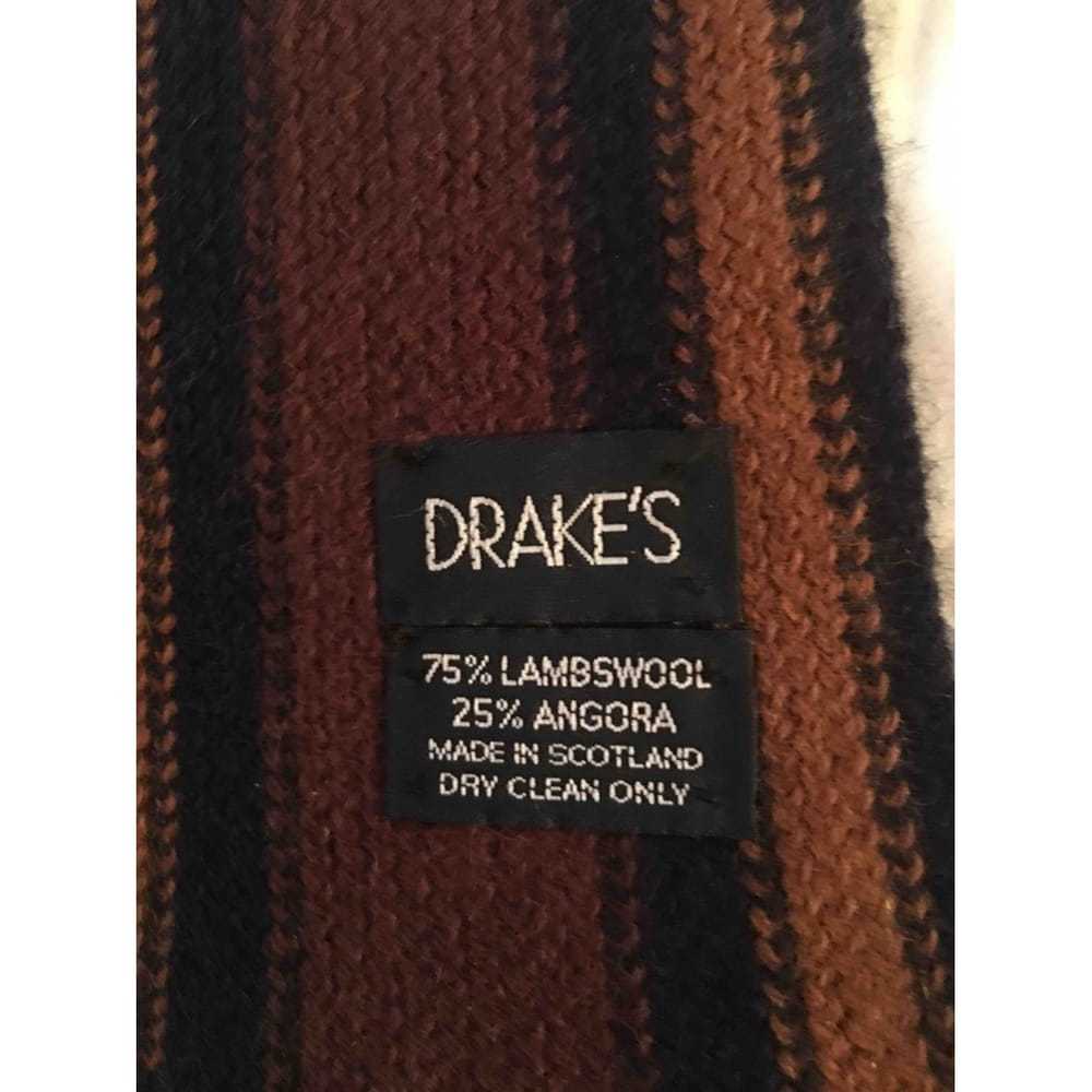 Drake's Wool scarf & pocket square - image 3