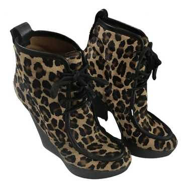 Dsquared2 Pony-style calfskin boots - image 1