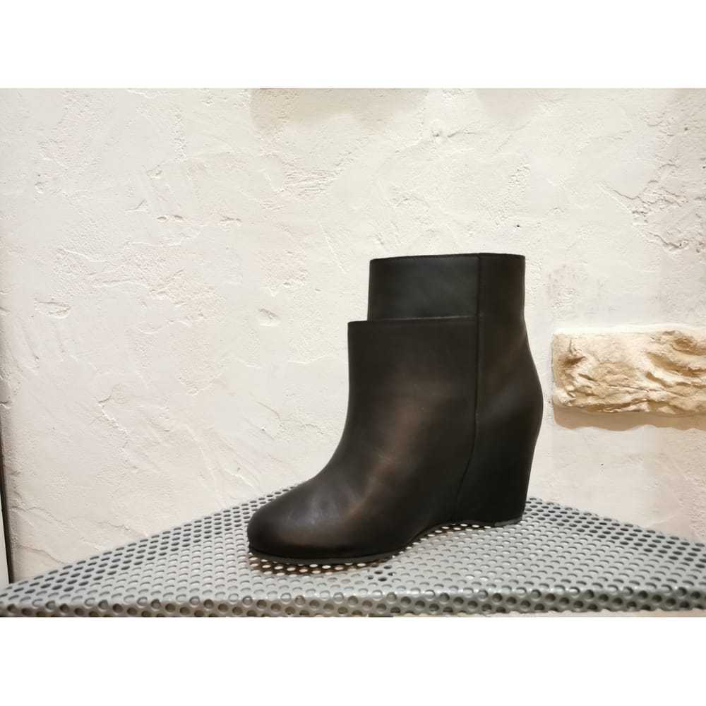 MM6 Leather boots - image 8
