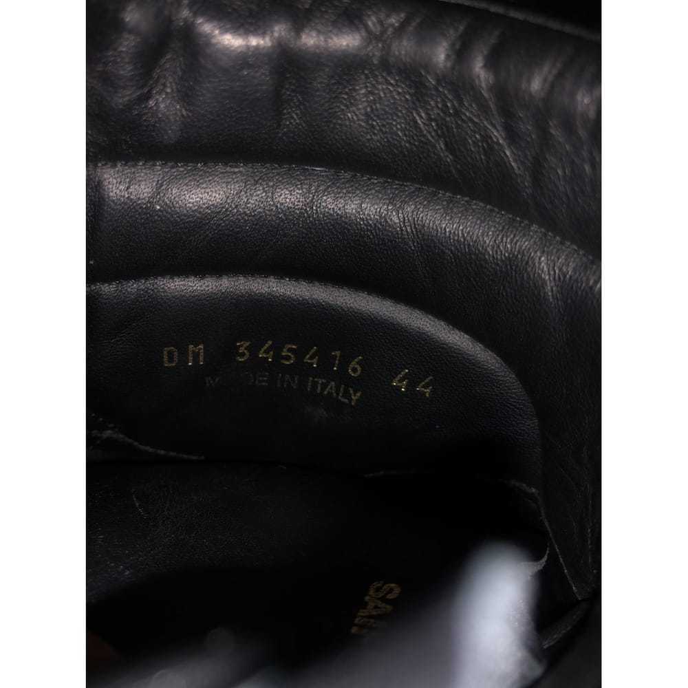 Saint Laurent Sl/100H leather high trainers - image 5