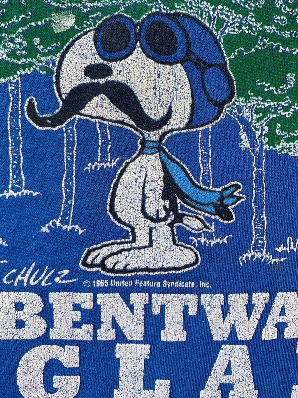 Vintage Vintage 60s Snoopy Tee RAF Bentwaters Thr… - image 3