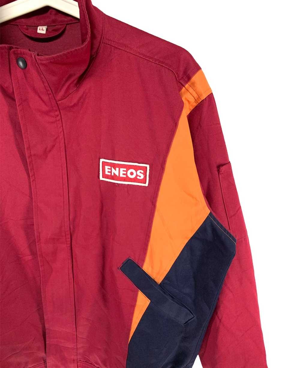 Japanese Brand × Racing × Vintage Eneos Spellout … - image 3
