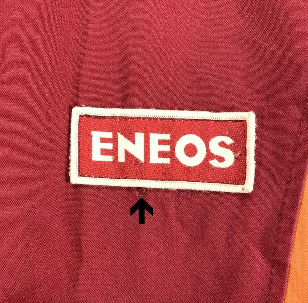 Japanese Brand × Racing × Vintage Eneos Spellout … - image 5