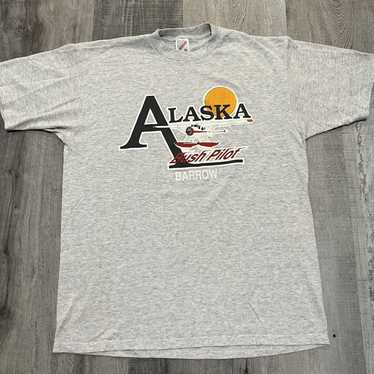 Jerzees × Vintage VTG Alaskan Bush Pilot Barrow A… - image 1