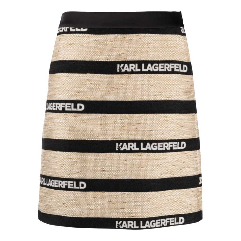 Karl Lagerfeld Wool mini skirt - image 1