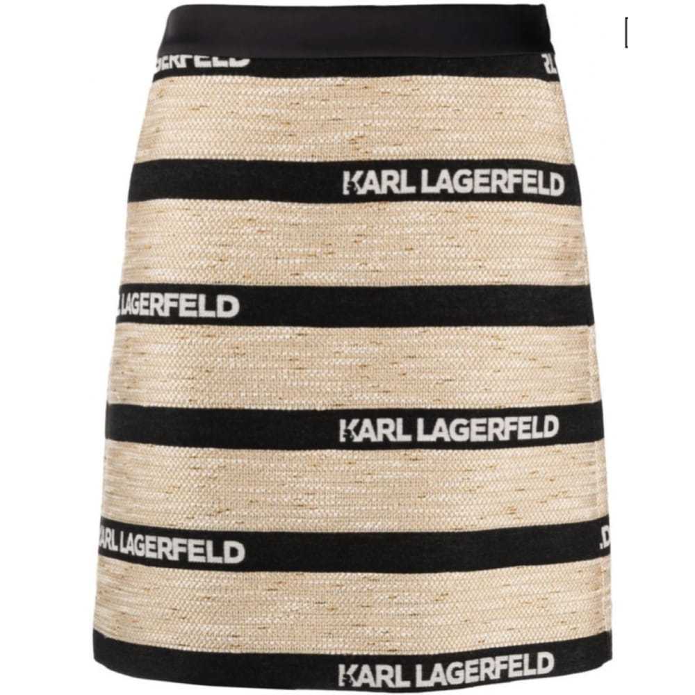 Karl Lagerfeld Wool mini skirt - image 2