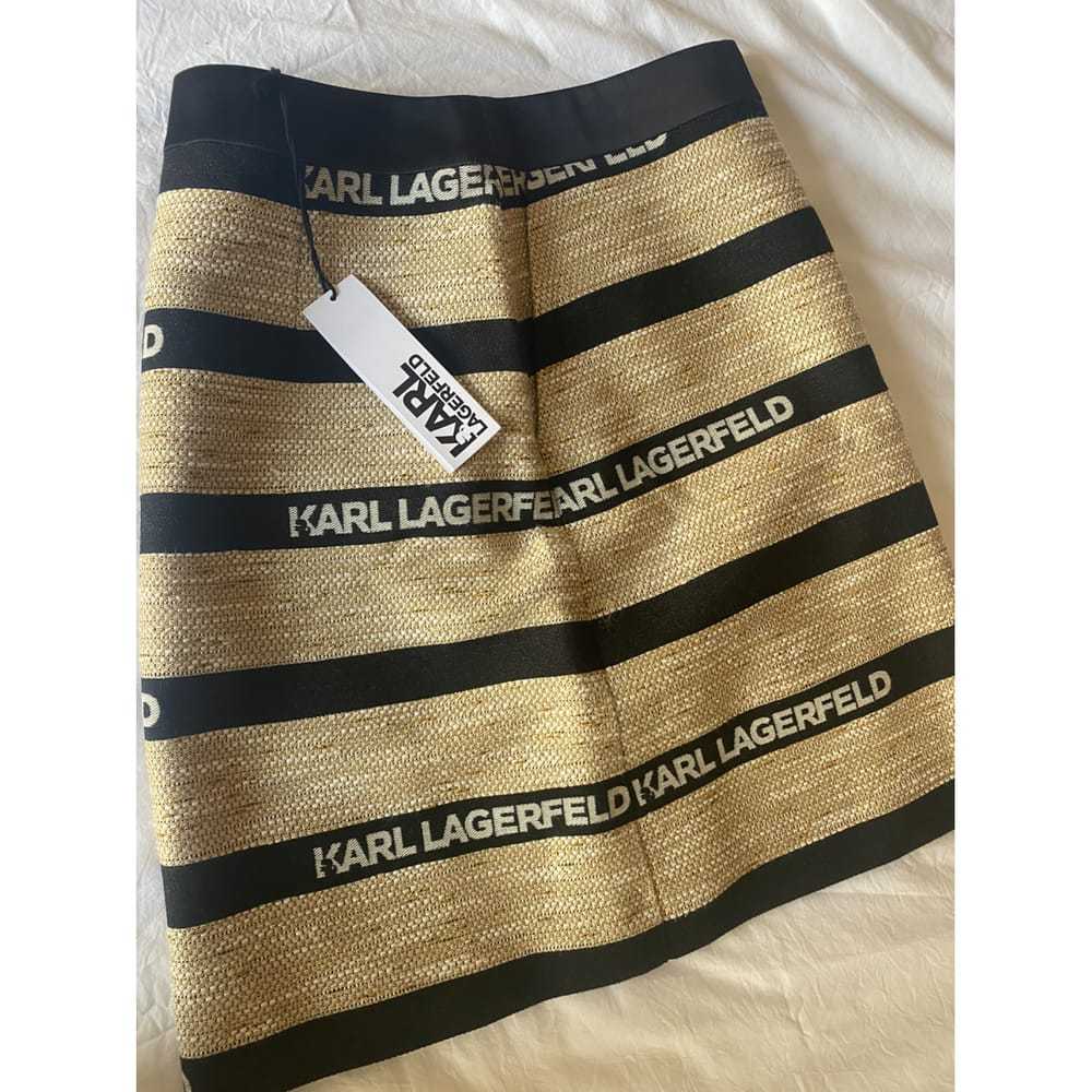 Karl Lagerfeld Wool mini skirt - image 3