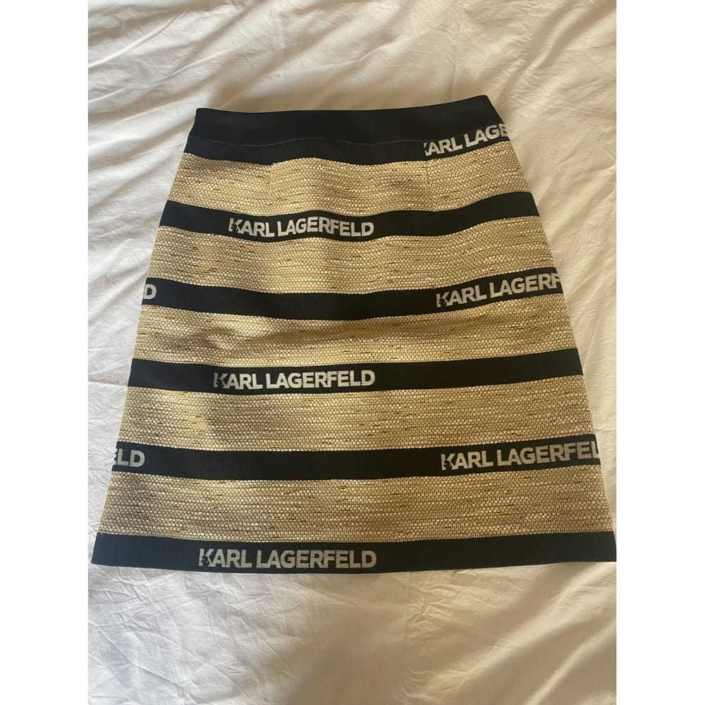 Karl Lagerfeld Wool mini skirt - image 4