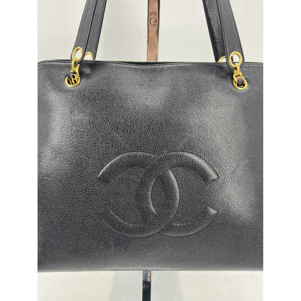 Chanel Neo Soft Shopping leather tote - image 3