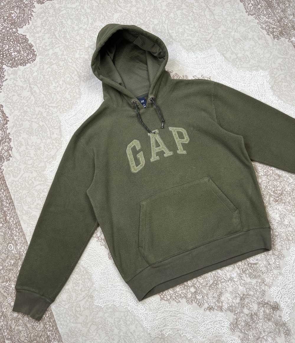 Gap × Streetwear Gap Spell Logo Fleece Pullover - image 4