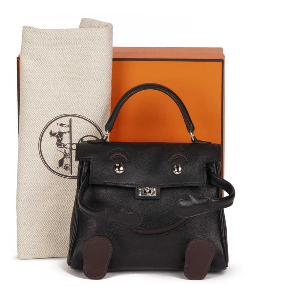 Hermès Kelly Idole leather mini bag - image 3