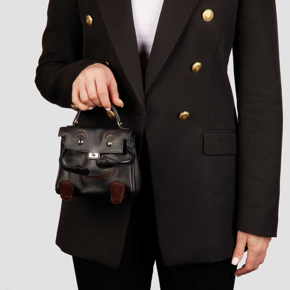 Hermès Kelly Idole leather mini bag - image 4