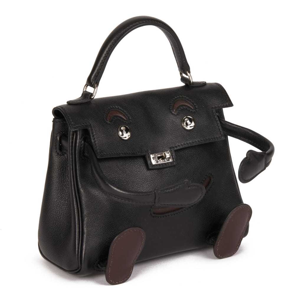 Hermès Kelly Idole leather mini bag - image 5