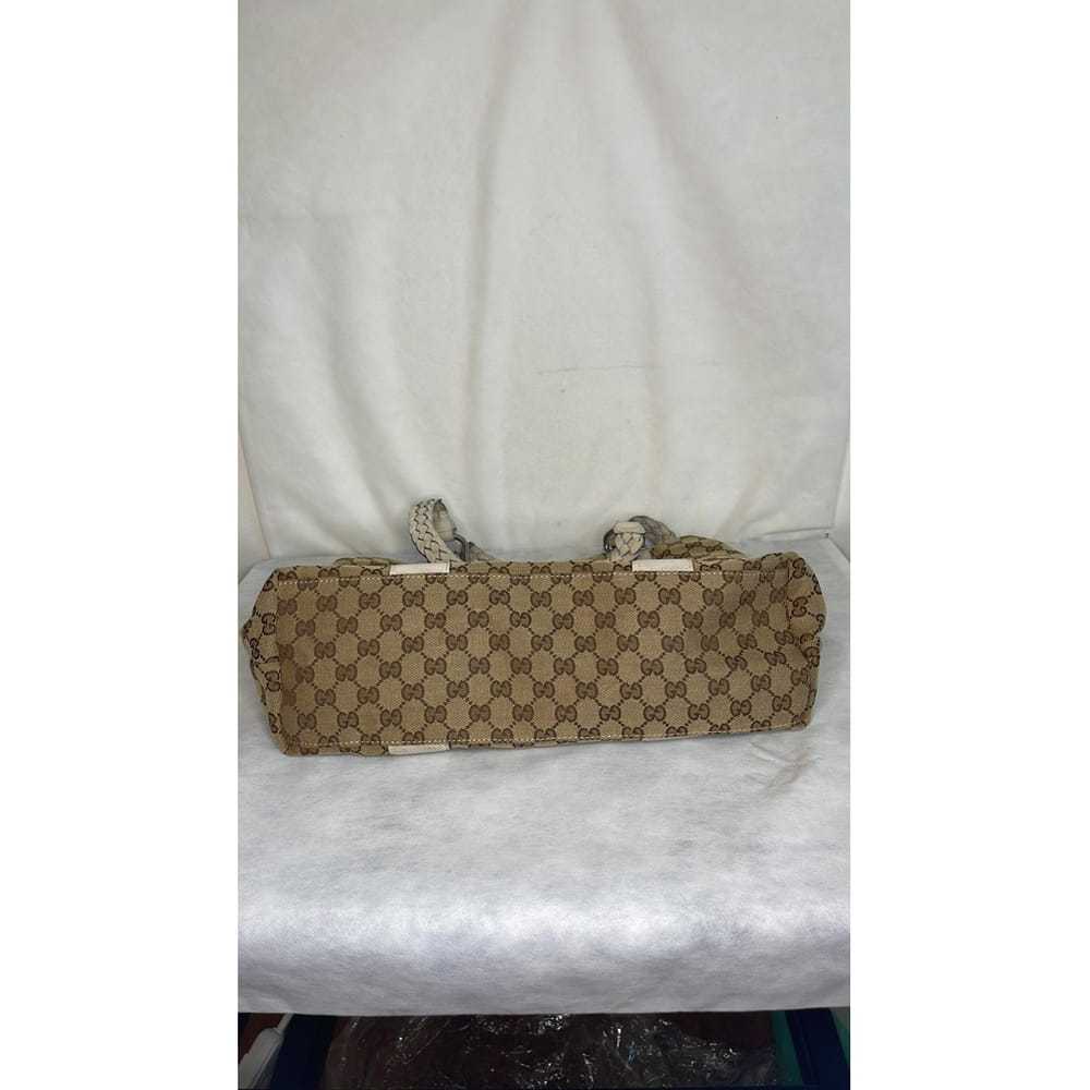 Gucci Bamboo Ring cloth handbag - image 10