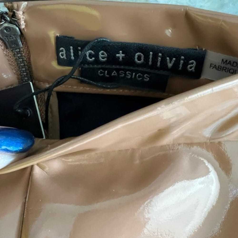 Alice & Olivia Vegan leather leggings - image 2