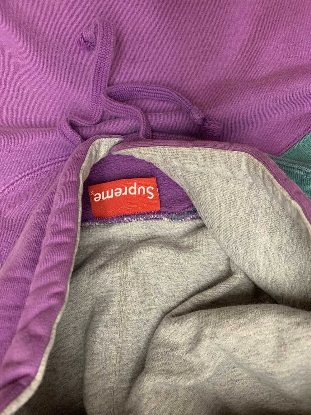 Supreme Supreme Paneled Sweatshirt Violet - image 2