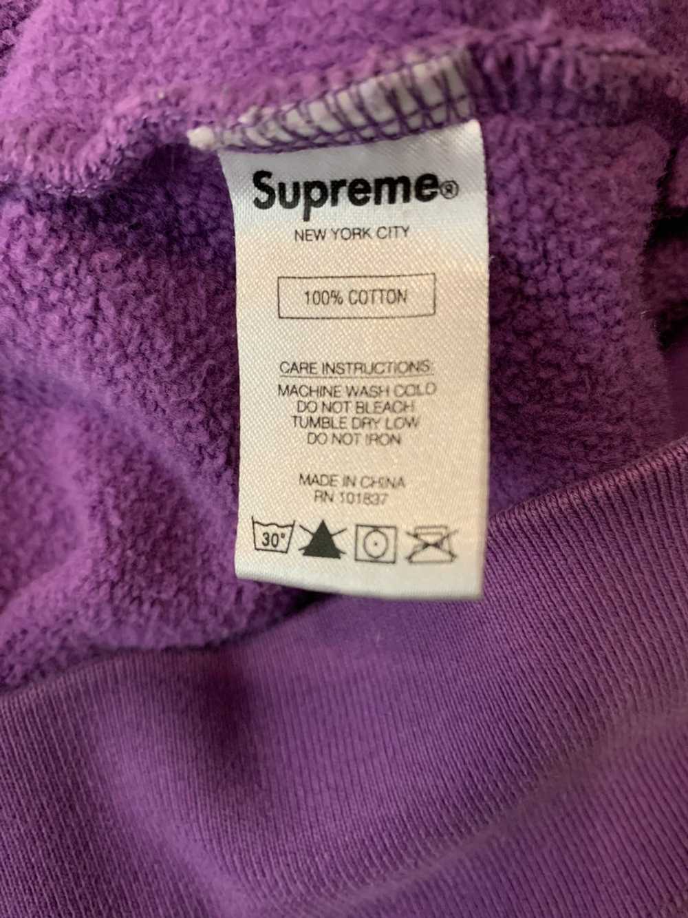 Supreme Supreme Paneled Sweatshirt Violet - image 9