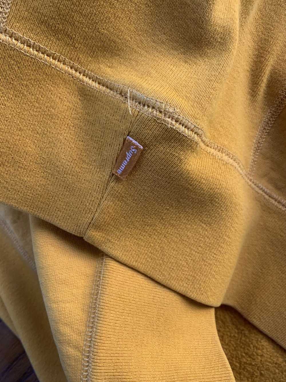 Supreme Mustard Box Logo Hoodie - image 5