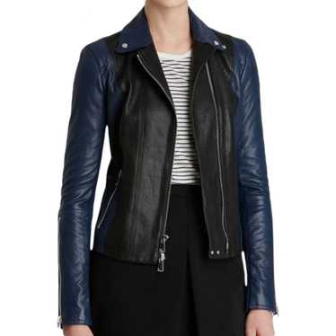 Vince Leather biker jacket - image 1