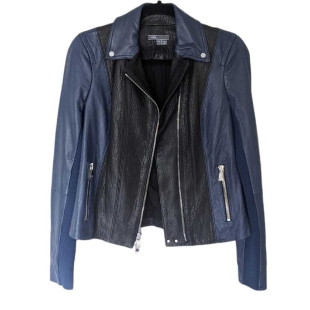 Vince Leather biker jacket - image 8