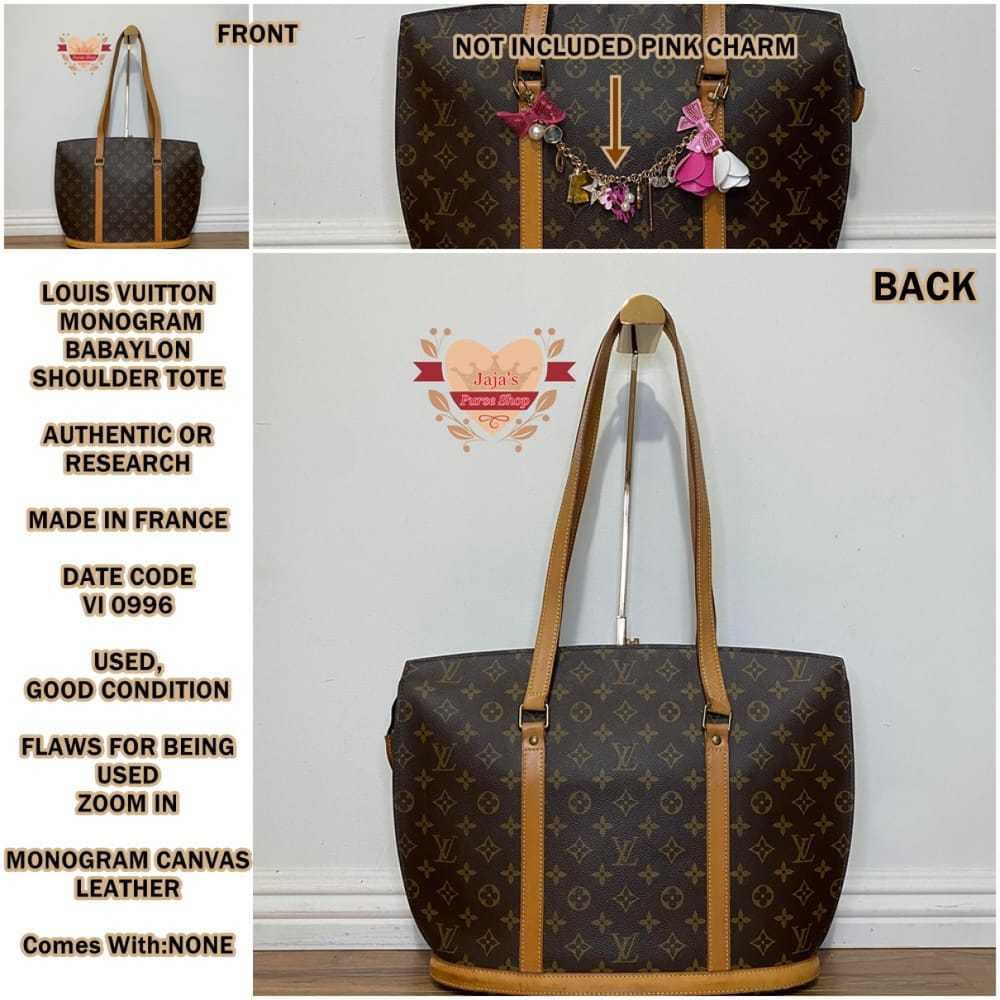 Louis Vuitton Babylone vintage cloth handbag - image 5