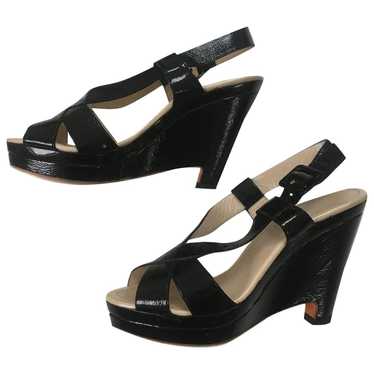 Jil Sander Patent leather sandals