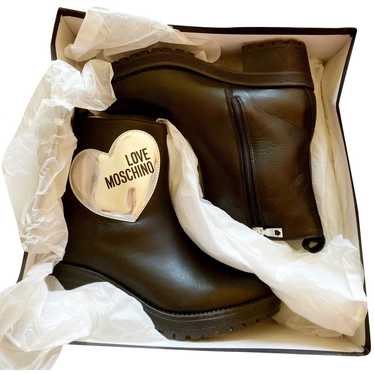 Moschino Love Leather boots - image 1