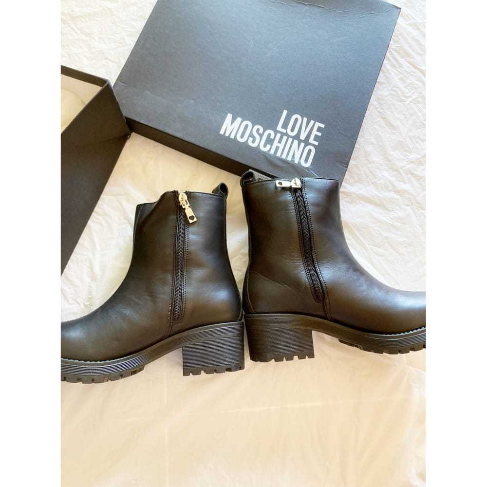 Moschino Love Leather boots - image 5