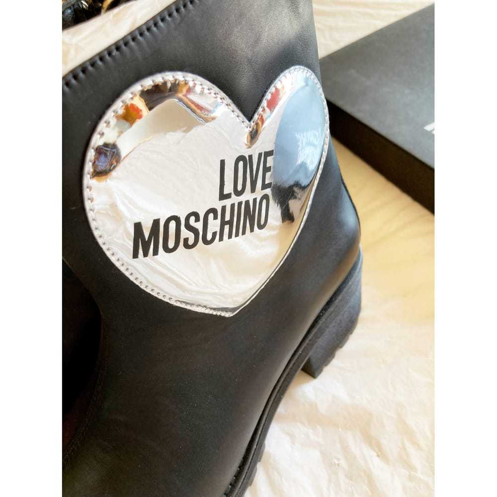 Moschino Love Leather boots - image 6