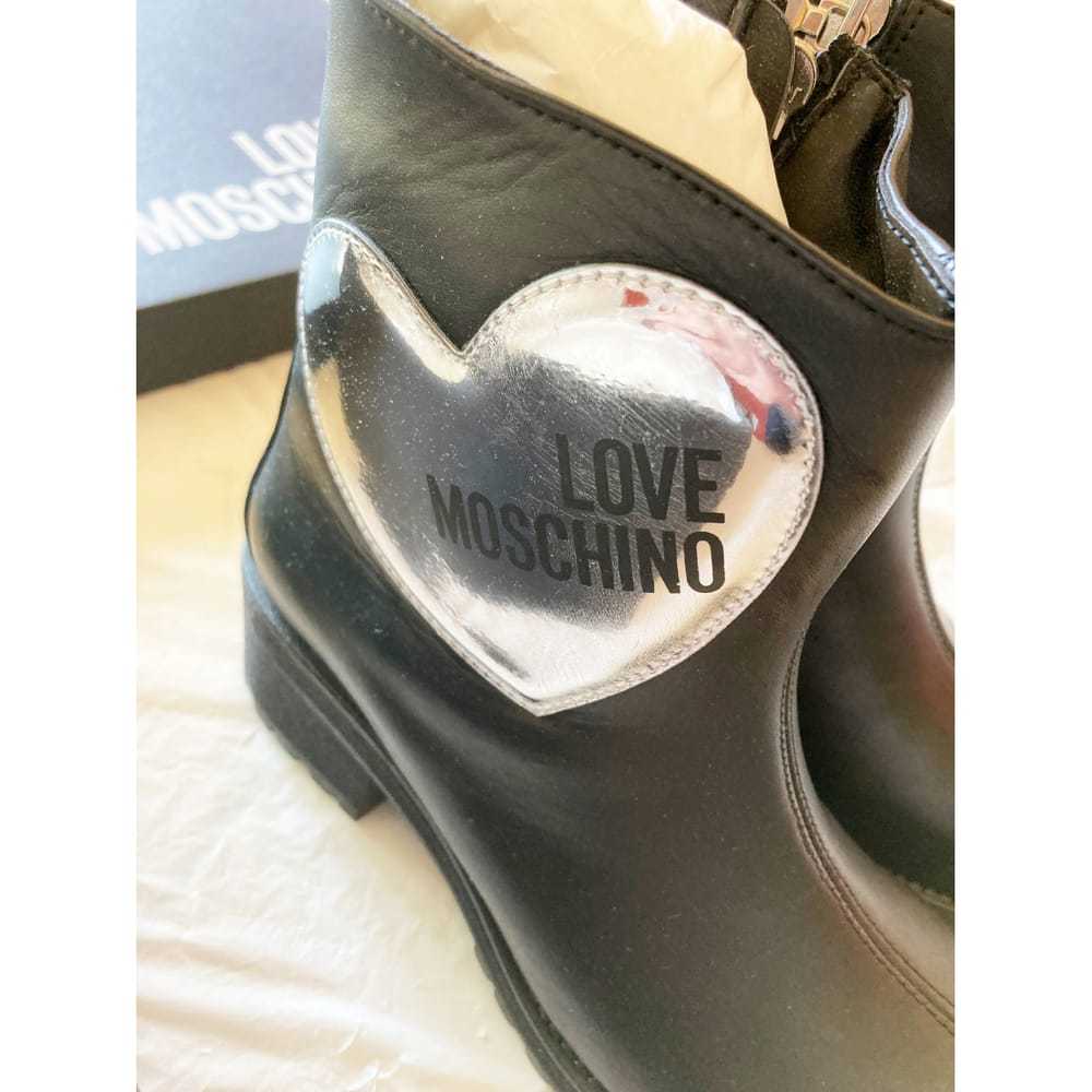 Moschino Love Leather boots - image 7