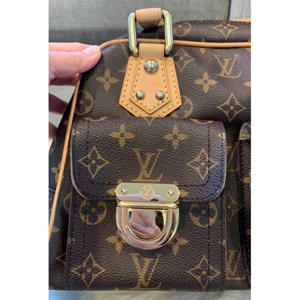 Louis Vuitton Manhattan cloth handbag - image 8