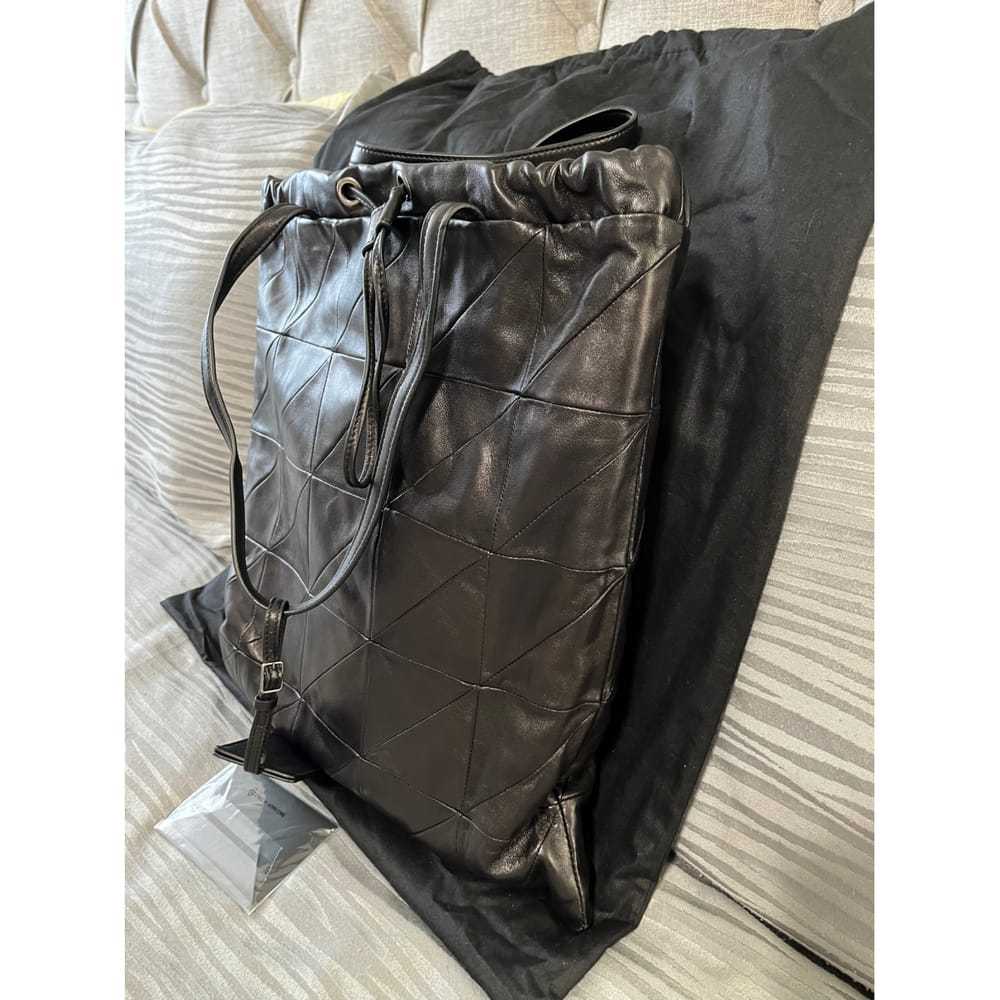Saint Laurent Duffle leather handbag - image 3