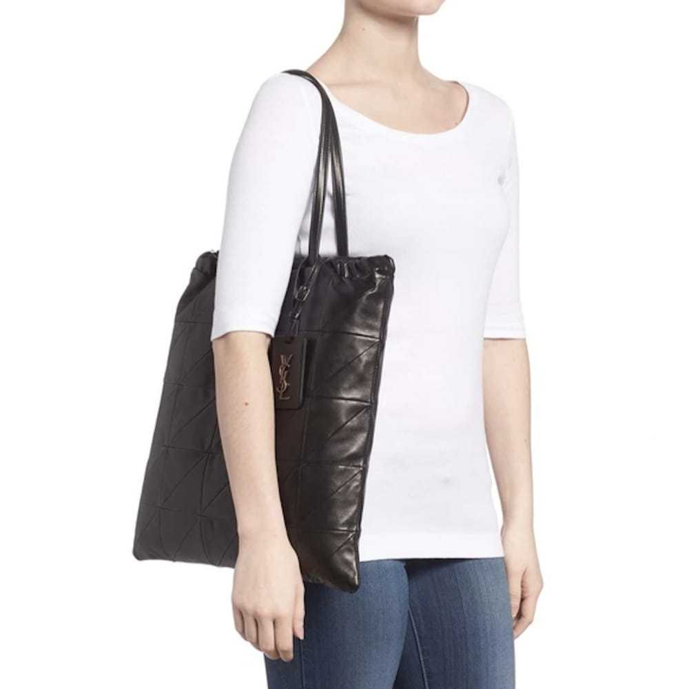Saint Laurent Duffle leather handbag - image 5