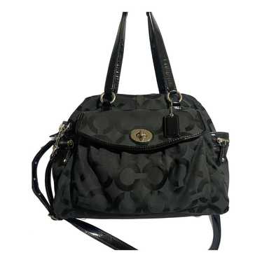 Coach Madison cloth satchel