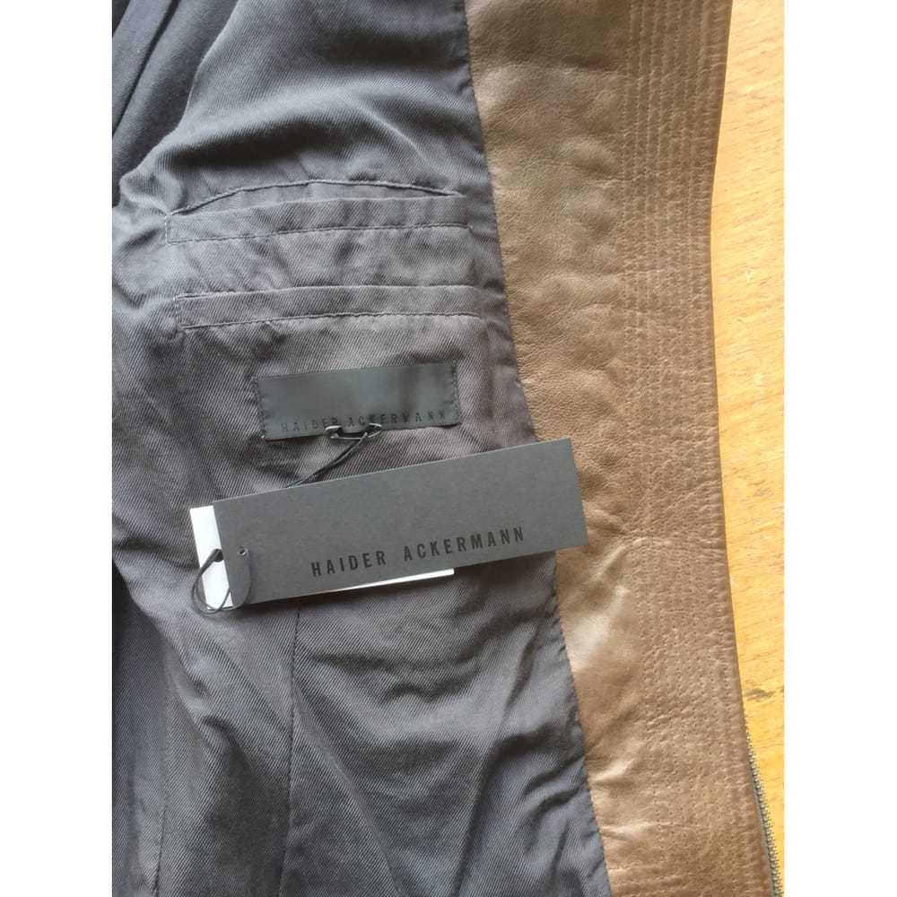 Haider Ackermann Leather jacket - image 2