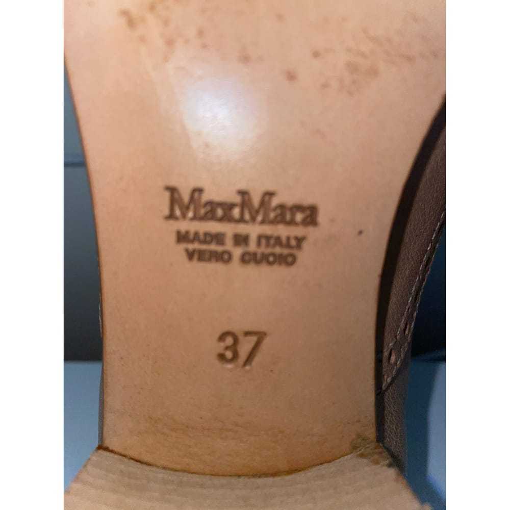Max Mara Leather lace ups - image 9