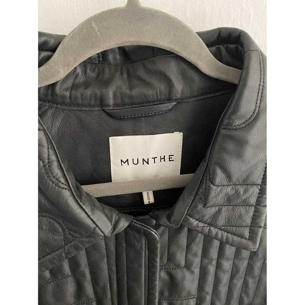 Munthe Leather jacket - image 2
